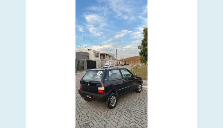 FIAT UNO MILLE FIRE ECONOMY 1.0 FLEX 4P - AZUL - 2012 Foto 6 (Grande)