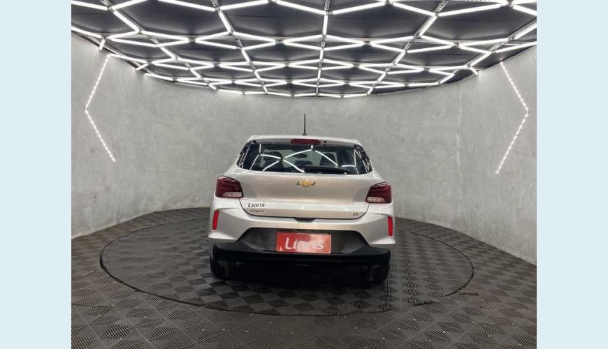 CHEVROLET ONIX LT 1.0 FLEX - PRATA - 2021 Foto 6 (Grande)
