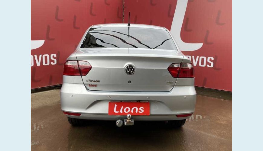 VOLKSWAGEN VOYAGE 1.0 MPI COMFORTLINE FLEX - PRATA - 2017 Foto 6 (Grande)