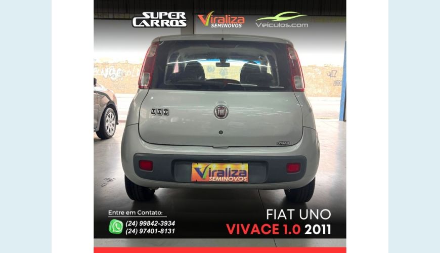 FIAT UNO - PRATA - 2011 Foto 6 (Grande)