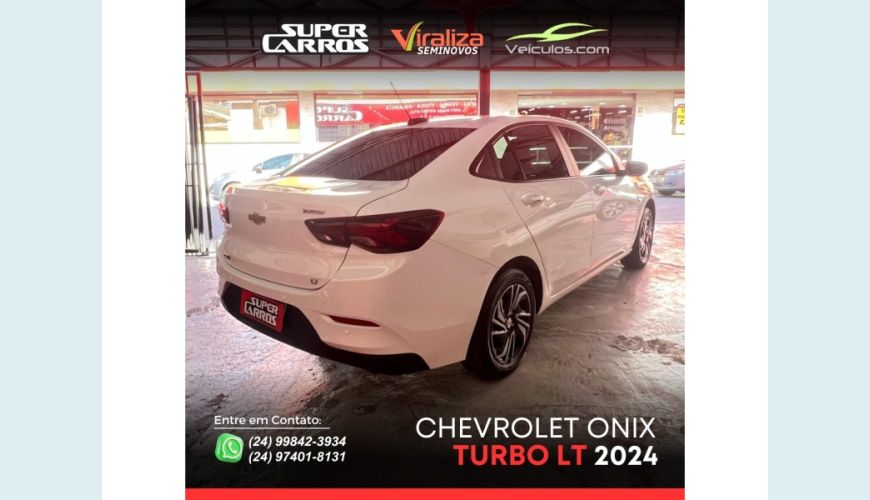 CHEVROLET ONIX - BRANCO - 2024 Foto 6 (Grande)