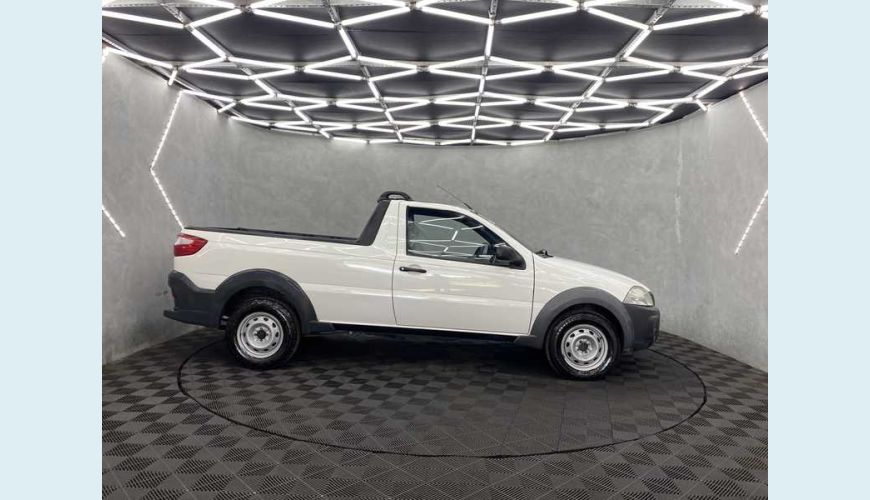 FIAT STRADA HARD WORKING 1.4 FLEX CS - BRANCO - 2020 Foto 6 (Grande)