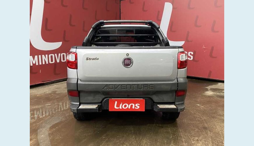 FIAT STRADA ADVENTURE 1.8 16V FLEX CD - PRATA - 2011 Foto 6 (Grande)