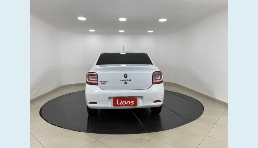 RENAULT LOGAN ZEN 1.0 12V SCE (FLEX) - BRANCO - 2020 Foto 6 (Grande)