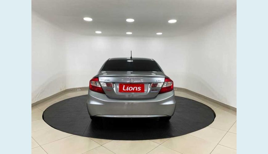 HONDA CIVIC NEW LXR 2.0 I-VTEC AUT. FLEX - CINZA - 2014 Foto 6 (Grande)