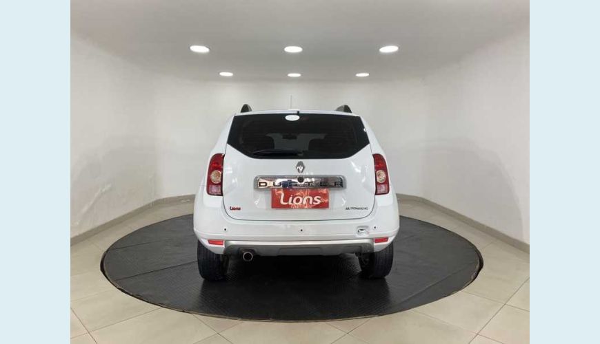 RENAULT DUSTER 2.0 16V DYNAMIQUE (FLEX)(AUT) - BRANCO - 2013 Foto 6 (Grande)