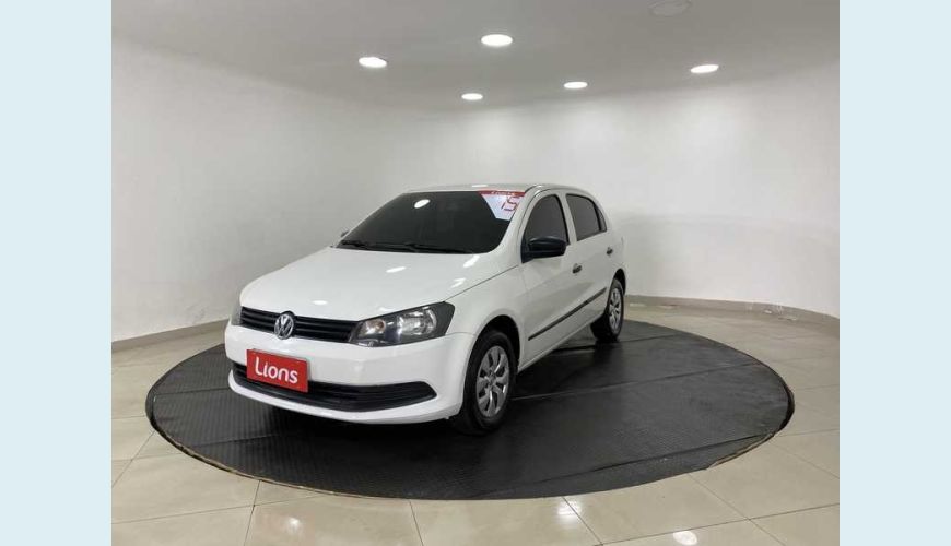 VOLKSWAGEN GOL 1.0 TEC SPECIAL FLEX 4P - BRANCO - 2015 Foto 6 (Grande)
