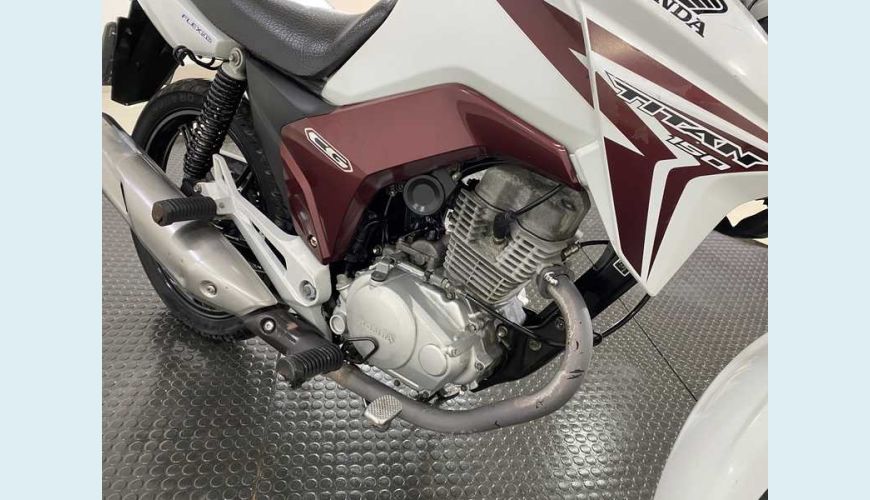 HONDA CG 150 TITAN EX - BRANCO - 2014 Foto 6 (Grande)