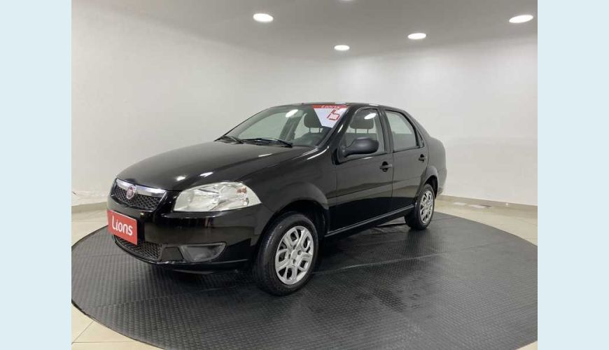 FIAT SIENA EL 1.0 8V FLEX - PRETO - 2015 Foto 6 (Grande)