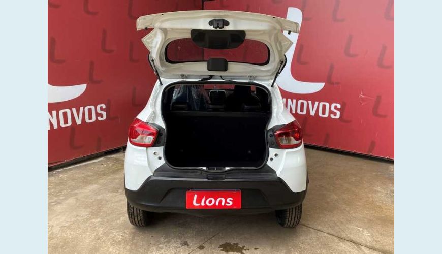 RENAULT KWID INTENSE 1.0 12V SCE FLEX - BRANCO - 2018 Foto 6 (Grande)