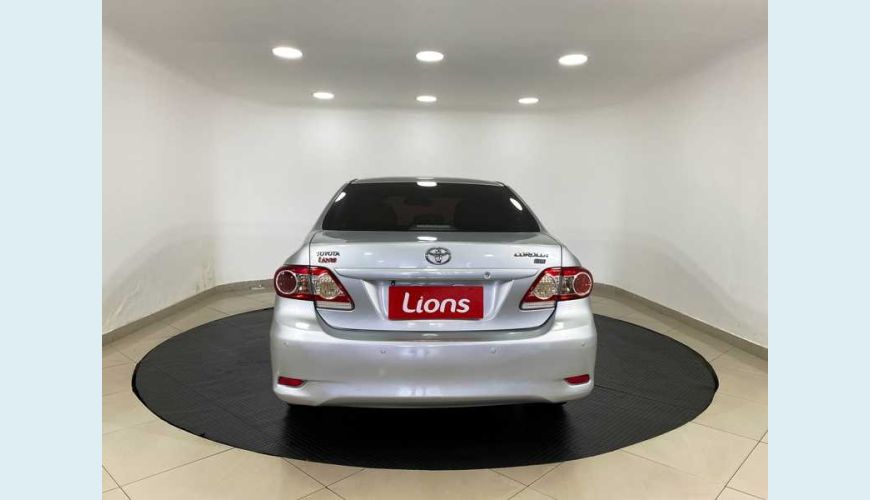 TOYOTA COROLLA SEDAN 1.8 DUAL VVT-I GLI FLEX - PRATA - 2013 Foto 6 (Grande)
