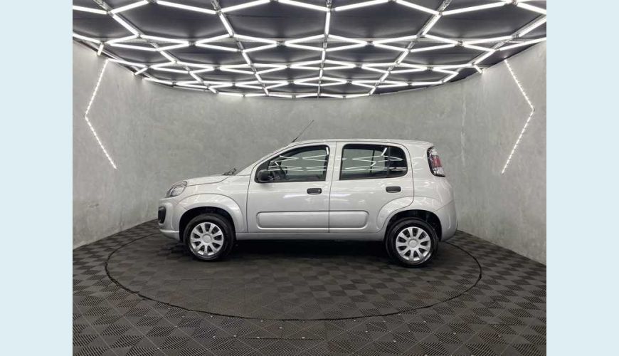 FIAT UNO ATTRACTIVE 1.0 - PRATA - 2021 Foto 6 (Grande)