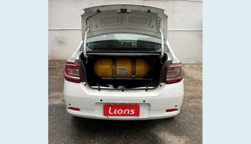 RENAULT LOGAN EXPRESSION 1.0 12V SCE (FLEX) - BRANCO - 2018 Foto 6 (Grande)