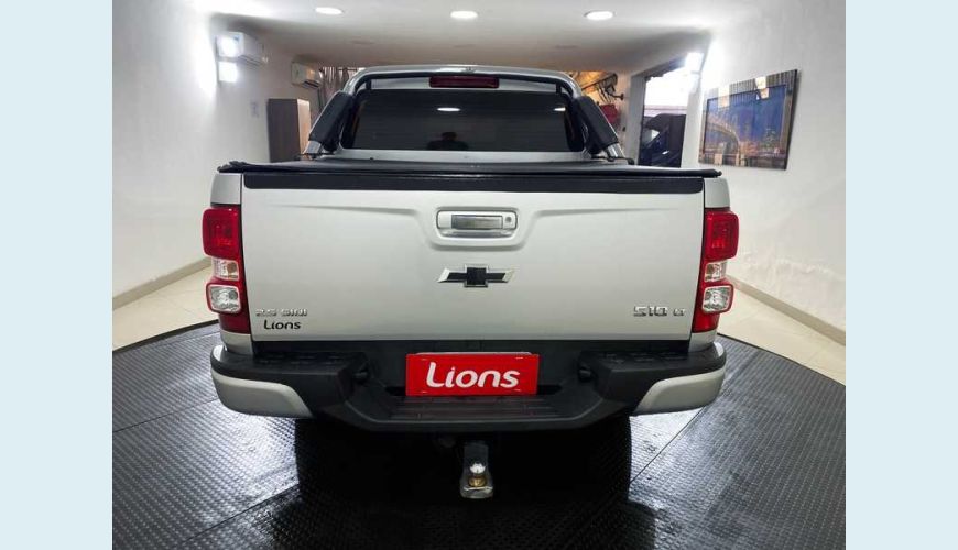 CHEVROLET S-10 CABINE DUPLA S-10 LT 2.5 4X4 (CAB DUPLA) (FLEX) - PRATA - 2015 Foto 6 (Grande)