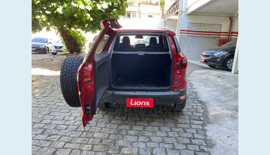 FORD ECOSPORT ECOSPORT TITANIUM 2.0 16V POWERSHIFT (FLEX) - VERMELHO - 2014 Foto 6 (Grande)