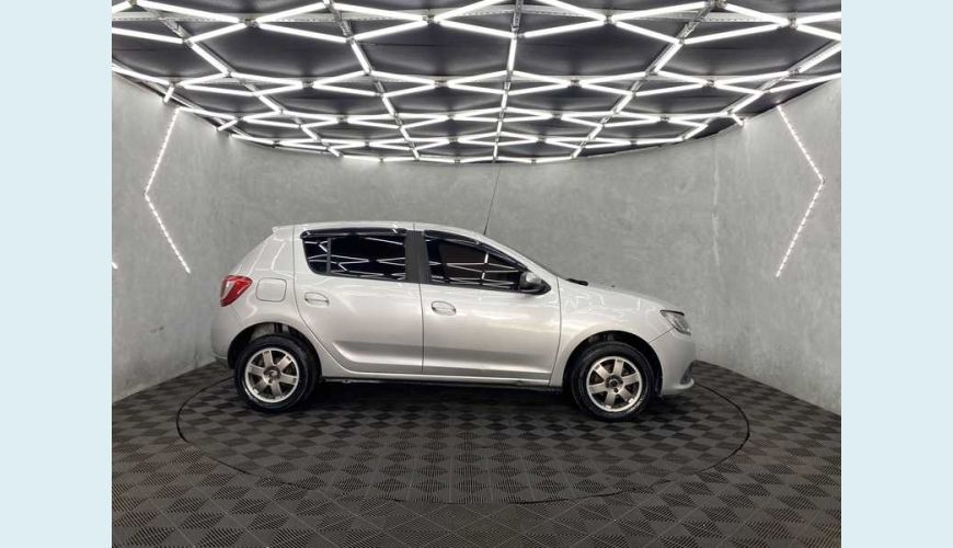 RENAULT SANDERO EXPRESSION 1.0 16V (FLEX) - PRATA - 2017 Foto 6 (Grande)