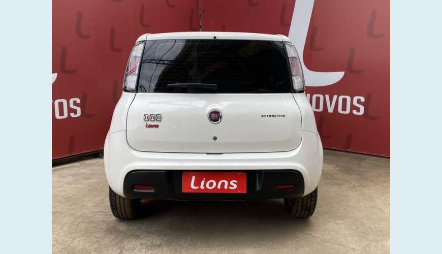 FIAT UNO ATTRACTIVE 1.0 FLEX 4P - BRANCO - 2016 Foto 6 (Grande)