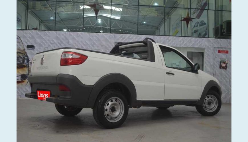 FIAT STRADA WORKING 1.4 (FLEX) - BRANCO - 2016 Foto 6 (Grande)