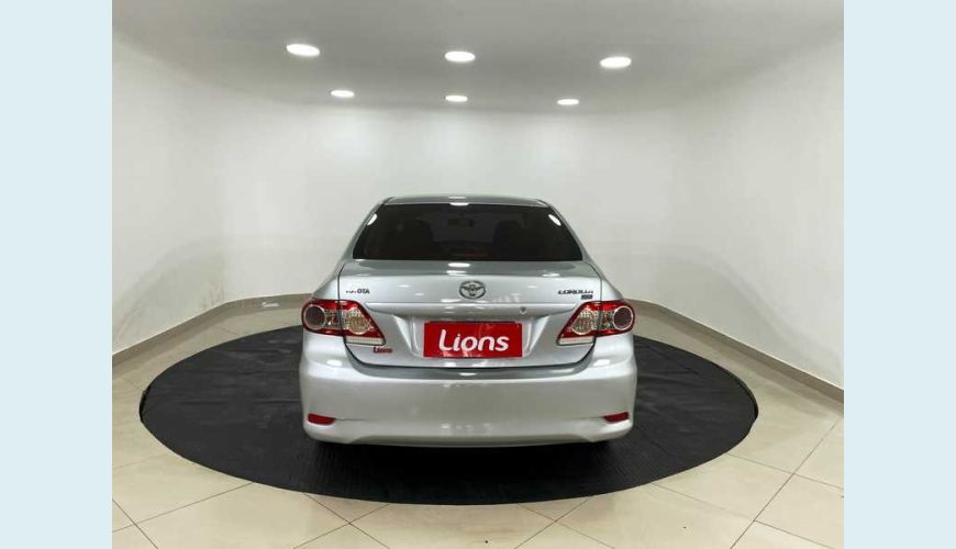 TOYOTA COROLLA SEDAN 1.8 DUAL VVT-I GLI (FLEX) - PRATA - 2014 Foto 6 (Grande)