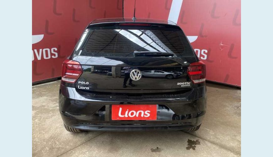 VOLKSWAGEN POLO 1.0 200 TSI COMFORTLINE (AUT) (FLEX) - PRETO - 2018 Foto 6 (Grande)