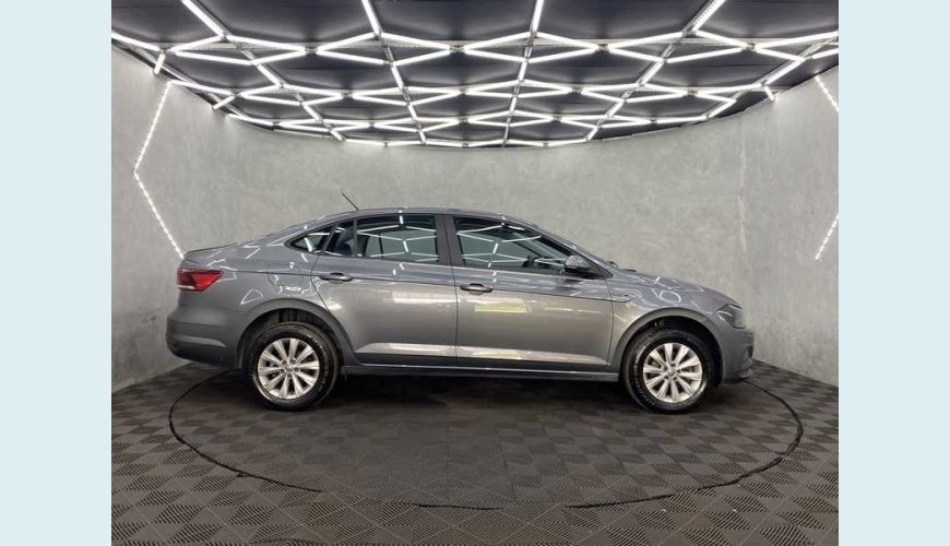 VOLKSWAGEN VIRTUS 1.0 200 TSI COMFORTLINE (FLEX) (AUT) - CINZA - 2021 Foto 6 (Grande)