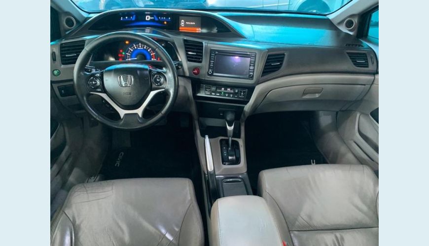 HONDA CIVIC EXS - CINZA - 2013 Foto 6 (Grande)