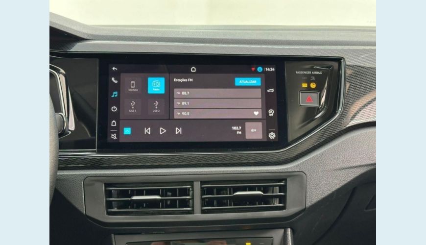 VOLKSWAGEN VIRTUS 1.0 200 TSI COMFORTLINE AUT. - CINZA - 2024 Foto 6 (Grande)