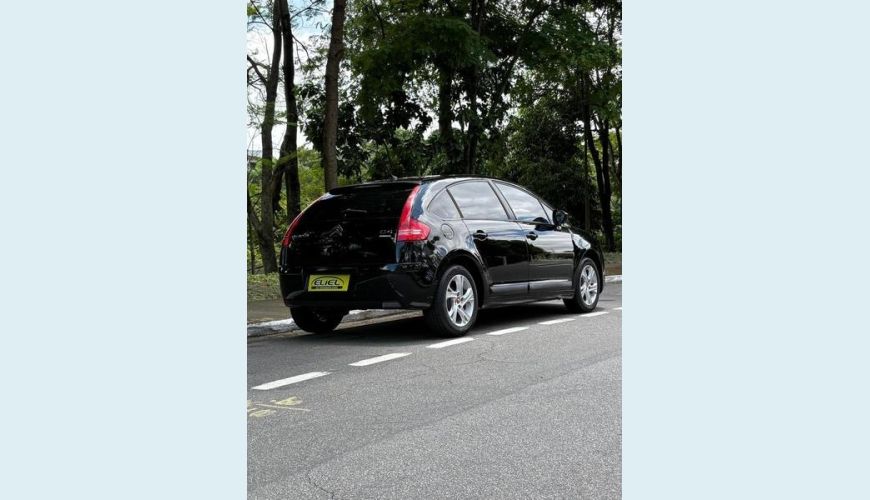 CITROËN C4 16GLX5P F - PRETO - 2014 Foto 6 (Grande)