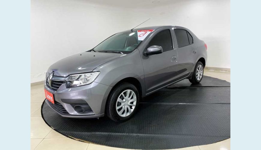 RENAULT LOGAN LIFE 1.0 12V SCE (FLEX) - CINZA - 2021 Foto 6 (Grande)