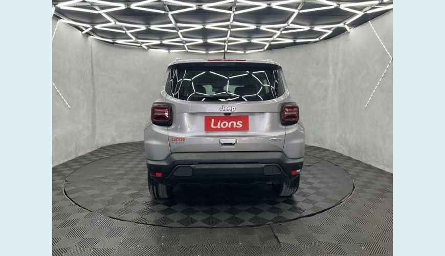 JEEP RENEGADE LONGITUDE T270 1.3 TURBO 4X2 - PRATA - 2024 Foto 6 (Grande)