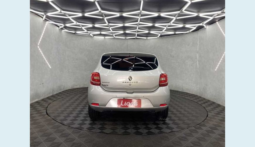 RENAULT SANDERO EXPRESSION 1.0 16V (FLEX) - PRATA - 2017 Foto 6 (Grande)