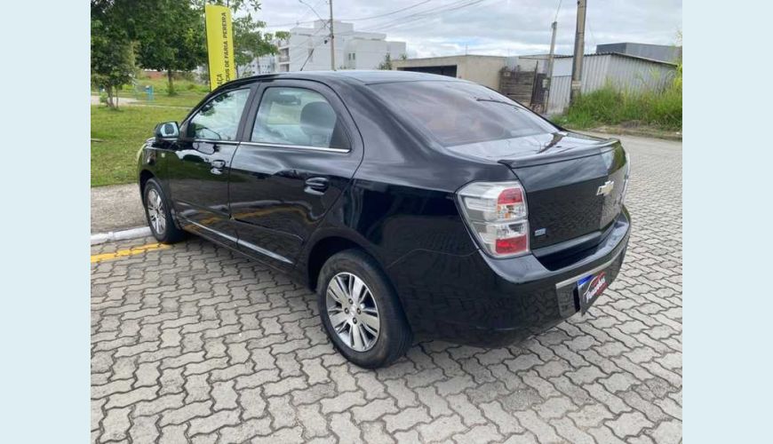 CHEVROLET COBALT LTZ 1.8 8V (AUT) (FLEX) - PRETO - 2013 Foto 6 (Grande)