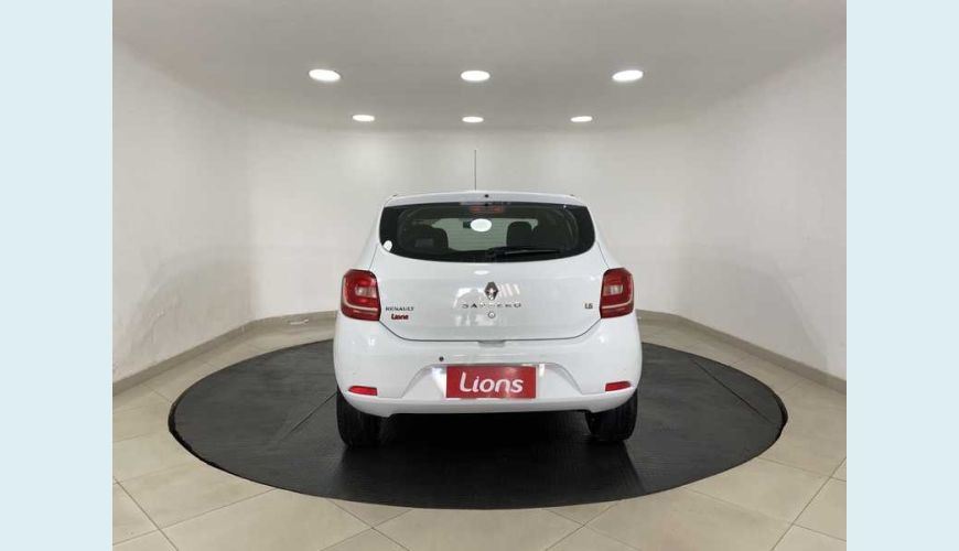 RENAULT SANDERO EXPRESSION 1.6 16V SCE (FLEX) - BRANCO - 2018 Foto 6 (Grande)