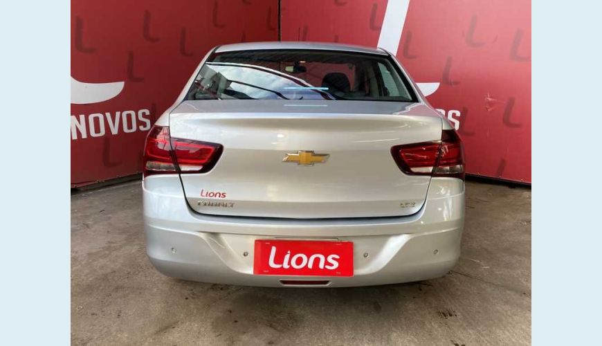 CHEVROLET COBALT LTZ 1.8 8V (AUT) (FLEX) - PRATA - 2018 Foto 6 (Grande)
