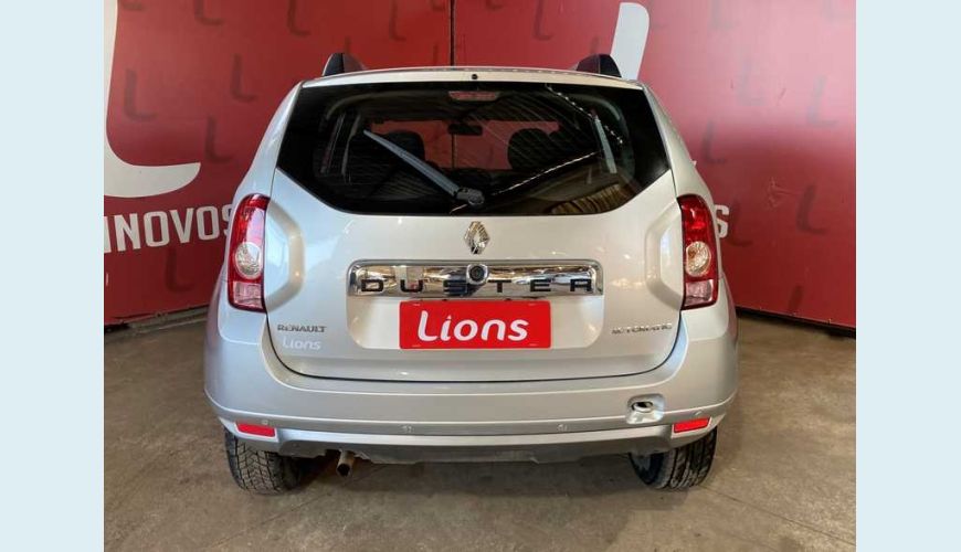 RENAULT DUSTER 2.0 16V DYNAMIQUE (FLEX)(AUT) - PRATA - 2012 Foto 6 (Grande)