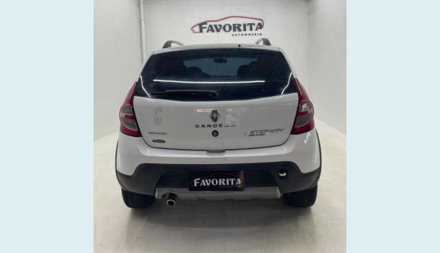 RENAULT SANDERO STEPWAY - BRANCO - 2013 Foto 6 (Grande)