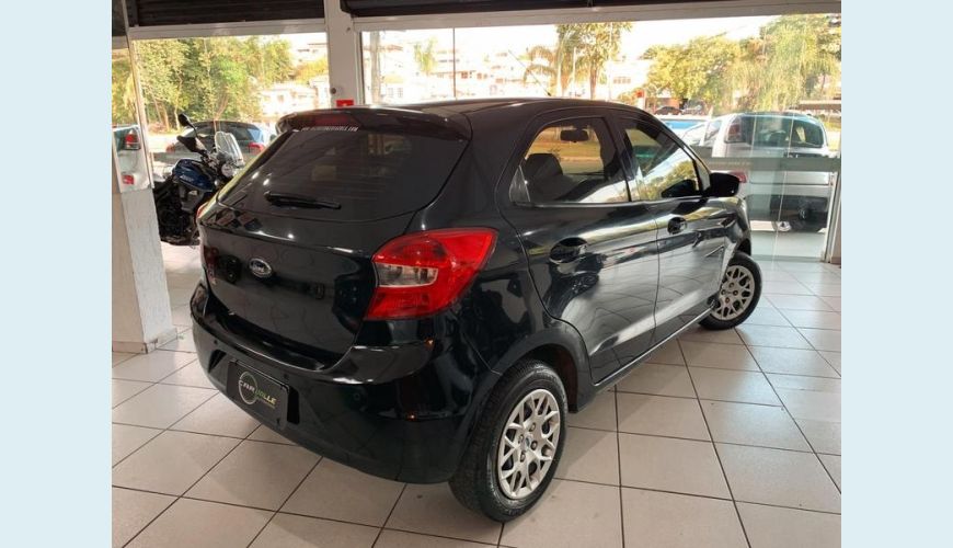 FORD KA 1.0 SE 12V FLEX 4P MANUAL - PRETO - 2015 Foto 6 (Grande)