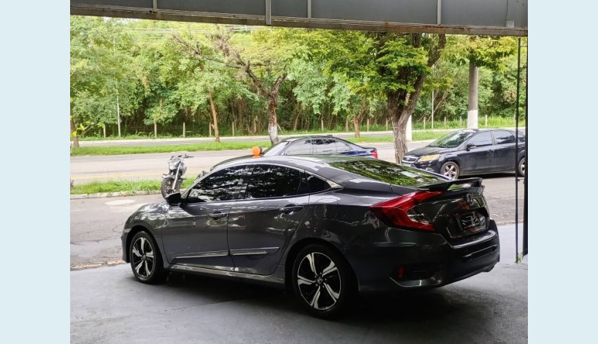 HONDA CIVIC SEDAN EXL 2.0 FLEX 16V AUT.4P - CINZA - 2019 Foto 6 (Grande)