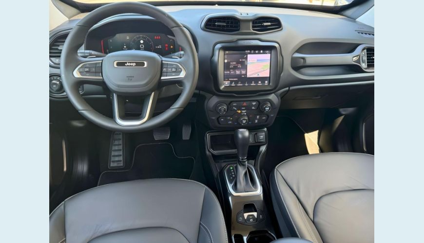 JEEP RENEGADE LONGITUDE 1.8 16V FLEX AUT. 4P - CINZA - 2024 Foto 6 (Grande)
