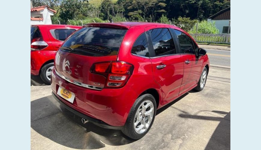 CITROËN C3 120A EXCLUSIV - VERMELHO - 2014 Foto 6 (Grande)