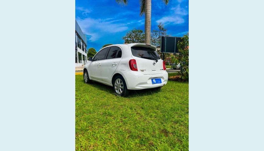 NISSAN MARCH SV 1.6 16V FLEXSTART 5P AUT. - BRANCO - 2017 Foto 6 (Grande)