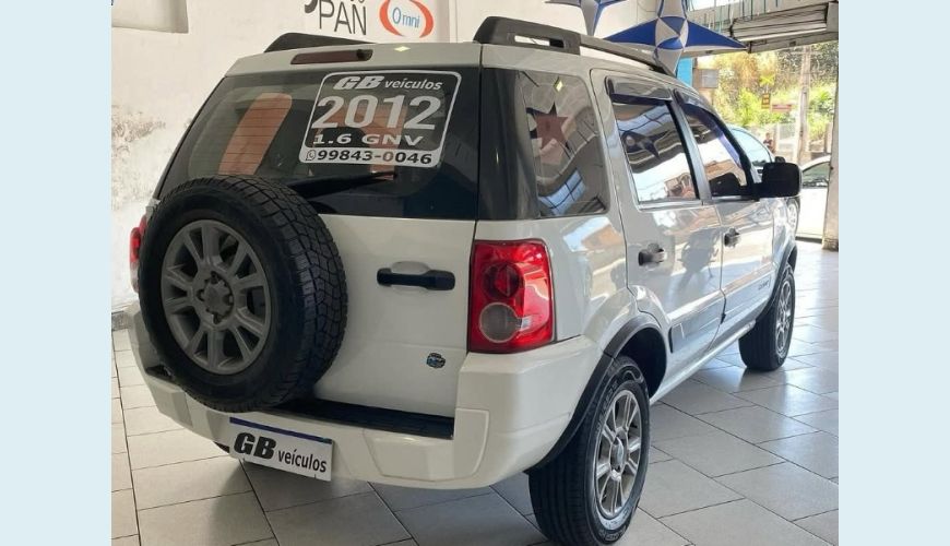 FORD ECOSPORT FREESTYLE 1.6 16V FLEX 5P - BRANCO - 2012 Foto 6 (Grande)