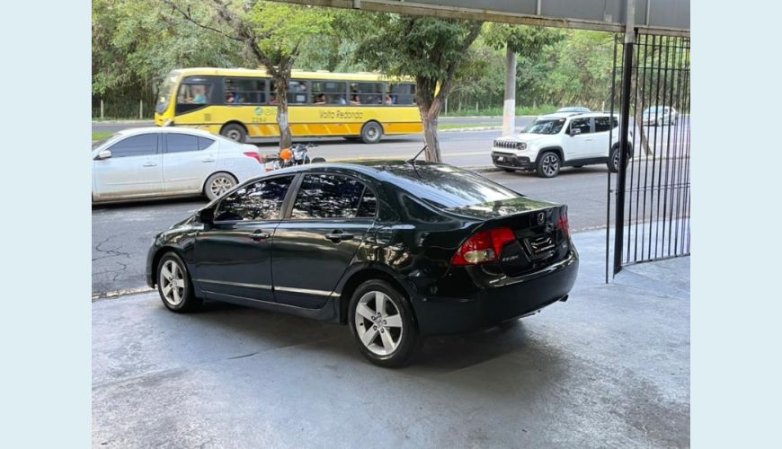 HONDA CIVIC LXS 1.8 FLEX 16V AUT. 4P - VERDE - 2008 Foto 6 (Grande)