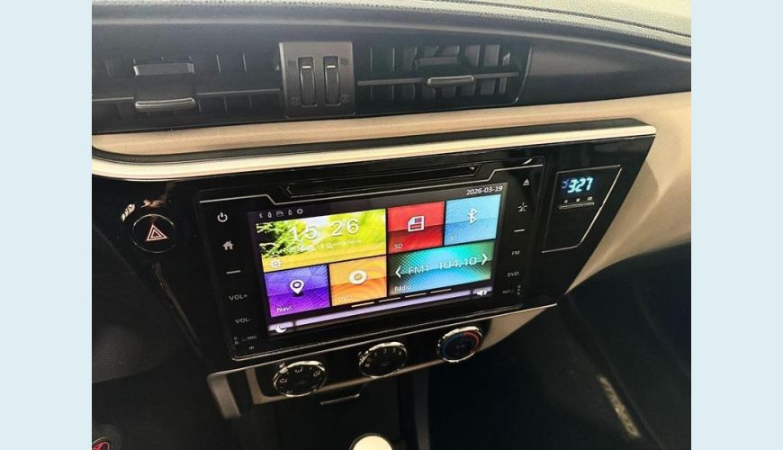 TOYOTA COROLLA GLI UPPER 1.8 16V FLEX MANUAL 4P - CINZA - 2018 Foto 6 (Grande)