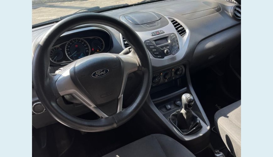 FORD KA S 1.0 FLEX MANUAL 4P - PRETO - 2015 Foto 6 (Grande)