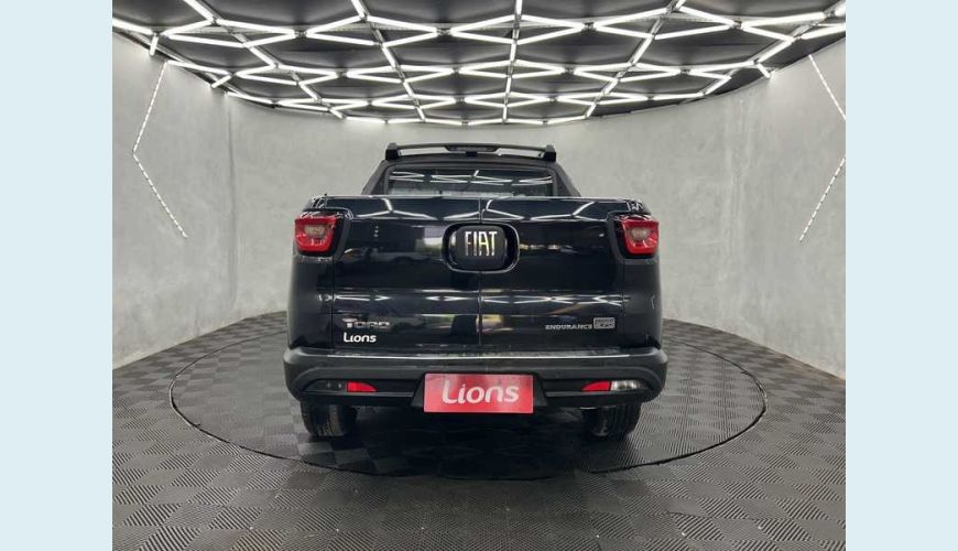 FIAT TORO ENDURANCE 1.3 TURBO FLEX AUT. 4P - PRETO - 2022 Foto 6 (Grande)