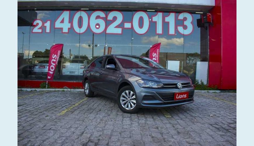 VOLKSWAGEN VIRTUS 1.6 MSI 16V FLEX MANUAL 4P - CINZA - 2019 Foto 6 (Grande)