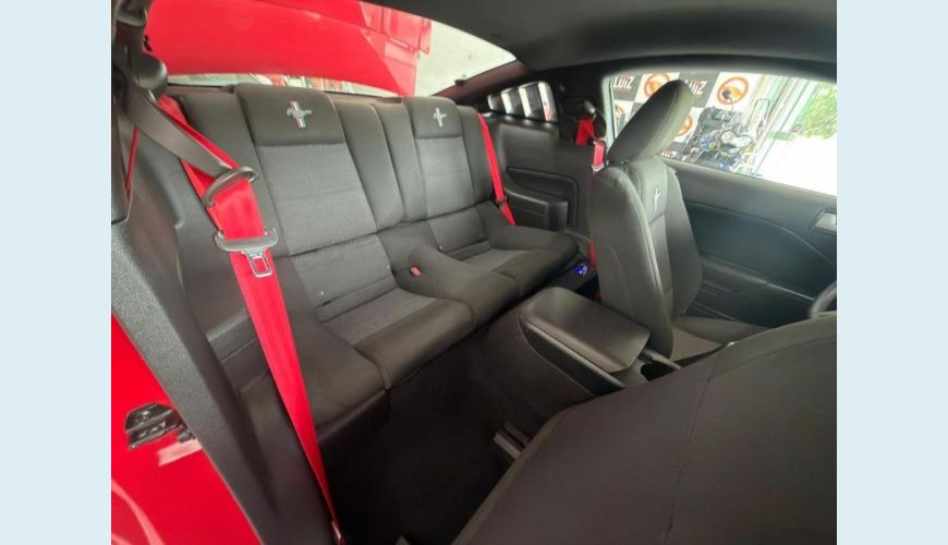FORD MUSTANG COUPE 3.7 V6 MANUAL 2P - VERMELHO - 2008 Foto 6 (Grande)