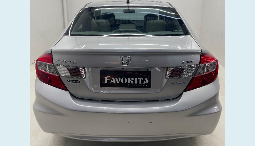 HONDA CIVIC LXS 1.8 FLEX AUT. 4P - PRATA - 2015 Foto 6 (Grande)
