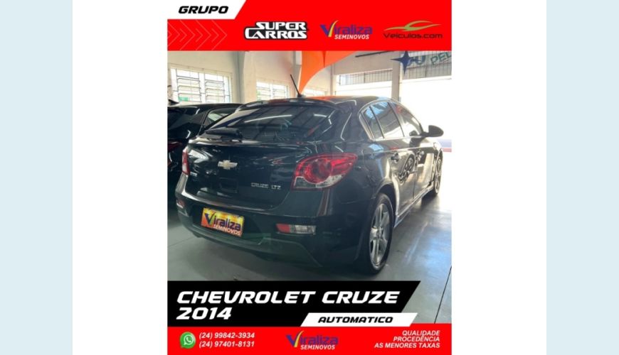CHEVROLET CRUZE FLEX AUT. 4P - PRETO - 2014 Foto 6 (Grande)